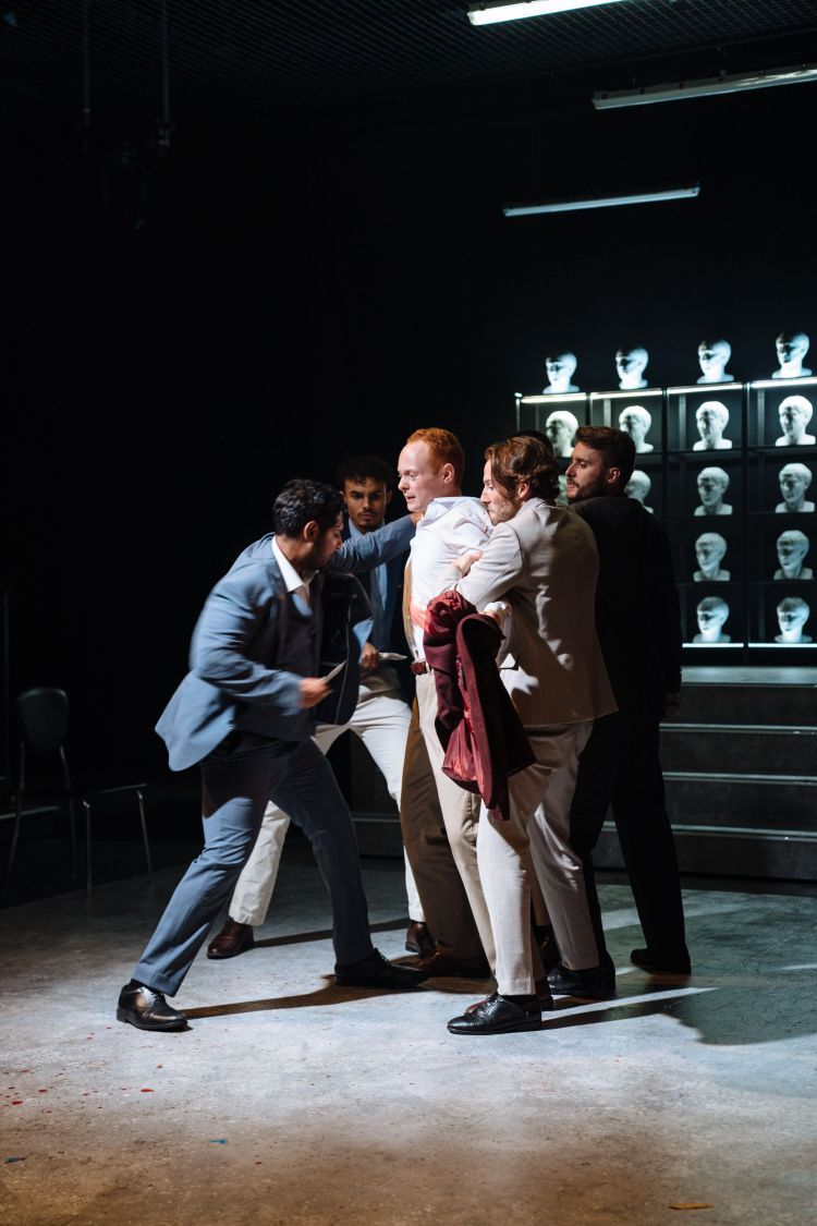 Lighting Designer, Julius Caesar - Guildhall 2021 (Helen Murray Photography)